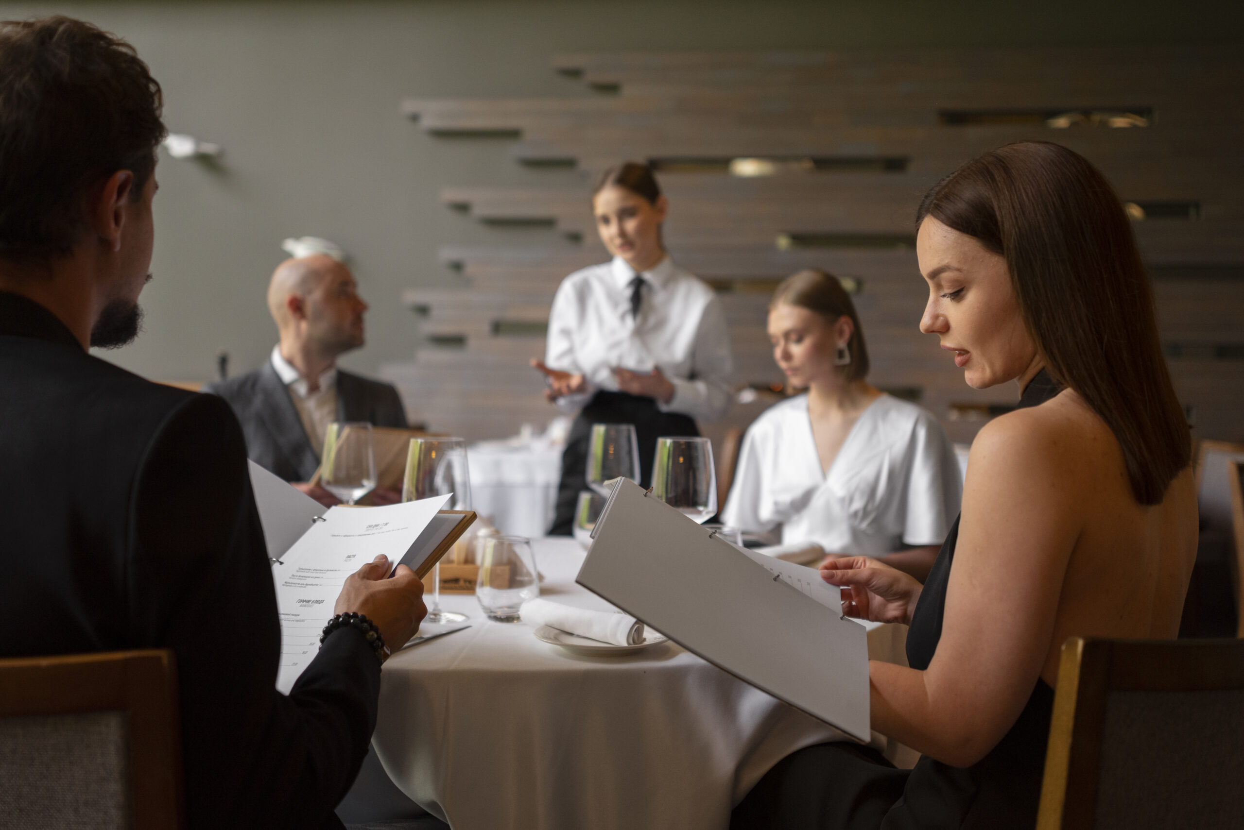 repas de seminaire entre collegues