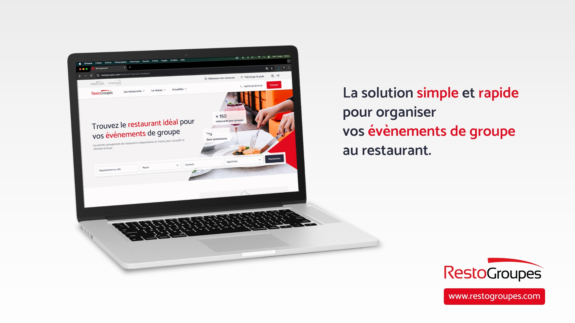 nouveau site web