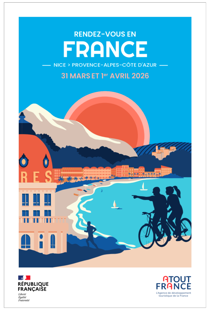 affiche du salon RDV à Nice, France 2026